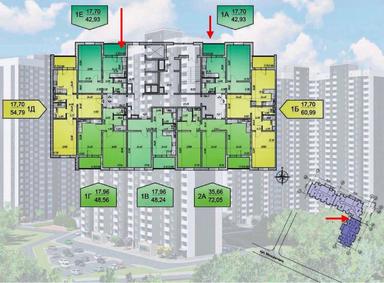 2-rooms apartment apartment by the address (area 72,1 m²) - Atlanta.ua - photo 26