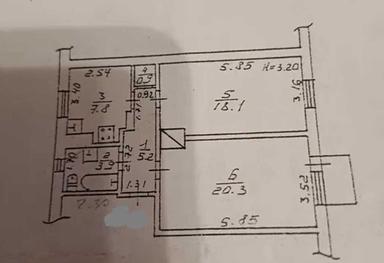 2-rooms apartment apartment by the address st. Kulikovo pole pl Oktyabrskoy revolyutsii pl (area 57 m²) - Atlanta.ua - photo 9