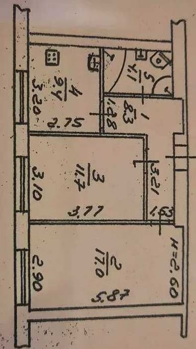 2-комнатная квартира по адресу (площадь 50 м²) - Atlanta.ua - imageAlt 13