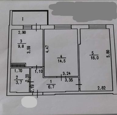 2-rooms apartment apartment by the address (area 55 m²) - Atlanta.ua - photo 36