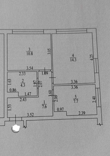 2-комнатная квартира по адресу (площадь 45 м²) - Atlanta.ua - фото 23