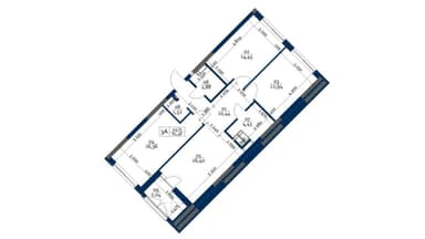 3-комнатная квартира по адресу (площадь 82 м²) - Atlanta.ua - imageAlt 14