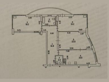 3-комнатная квартира по адресу (площадь 106 м²) - Atlanta.ua - фото 36