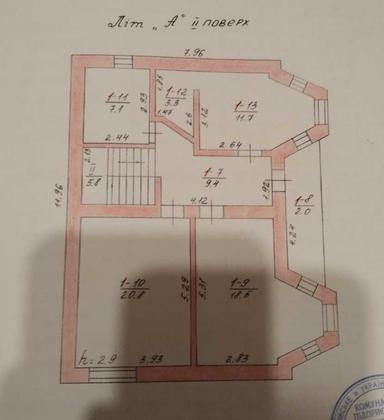 Будинок за адресою вул. Перемоги (площа 155 м²) - Atlanta.ua - фото 24