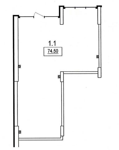 1-комнатная квартира по адресу ул. Здоровья (площадь 74,5 м²) - Atlanta.ua - фото 28