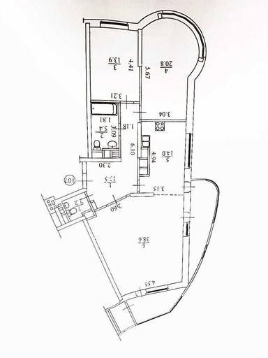 3-rooms apartment apartment by the address st. Bazhana pr (area 126 m²) - Atlanta.ua - photo 48