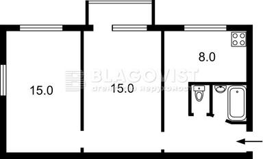 2-кімнатна квартира за адресою вул. Стрийська (площа 47 м²) - Atlanta.ua - фото 22