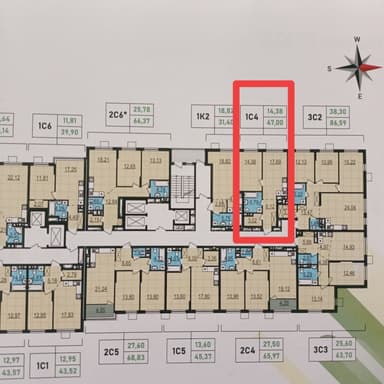 1-кімнатна квартира за адресою (площа 47 м²) - Atlanta.ua - фото 10