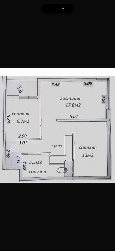 3-комнатная квартира по адресу ул. Краснова (площадь 60 м²) - Atlanta.ua - фото 18