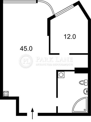 2-кімнатна квартира за адресою (площа 60 м²) - Atlanta.ua - фото 24