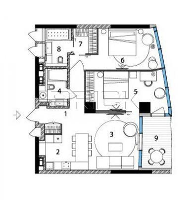 2-кімнатна квартира за адресою вул. Іоанна Павла II (площа 84 м²) - Atlanta.ua - фото 38