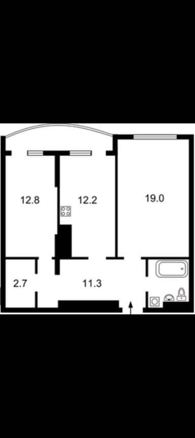 2-кімнатна квартира за адресою вул. Чорнобильська (площа 67,2 м²) - Atlanta.ua - фото 44