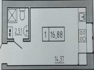 1-room apartment apartment by the address st. Fruktovaya (area 17 m²) - Atlanta.ua - фото 10