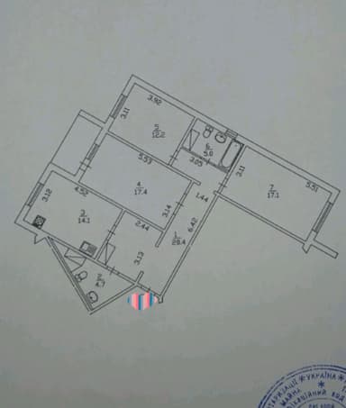 3-комнатная квартира по адресу (площадь 94 м²) - Atlanta.ua - imageAlt 46