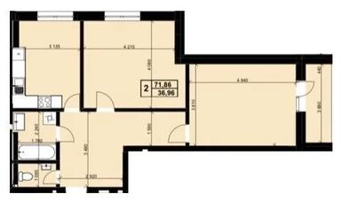2-кімнатна квартира за адресою вул. Городоцька (площа 74 м²) - Atlanta.ua - фото 30