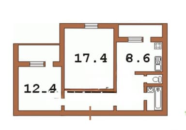 2-комнатная квартира по адресу ул. Бульв Дарницкий (площадь 54 м²) - Atlanta.ua - imageAlt 36