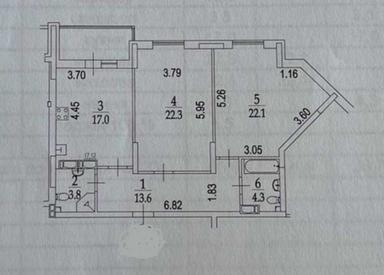 2-комнатная квартира по адресу (площадь 88 м²) - Atlanta.ua - фото 42