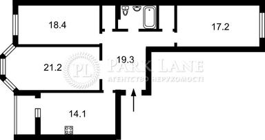 3-rooms apartment apartment by the address (area 104 m²) - Atlanta.ua - photo 27