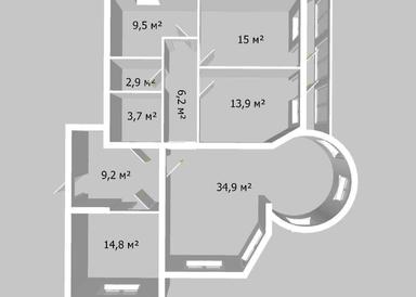 4+-rooms apartment apartment by the address (area 115 m²) - Atlanta.ua - photo 48