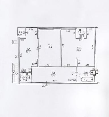 2-кімнатна квартира за адресою (площа 83,2 м²) - Atlanta.ua - фото 46