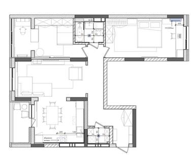 3-комнатная квартира по адресу ул. Кадетский Гай (площадь 80,1 м²) - Atlanta.ua - фото 46