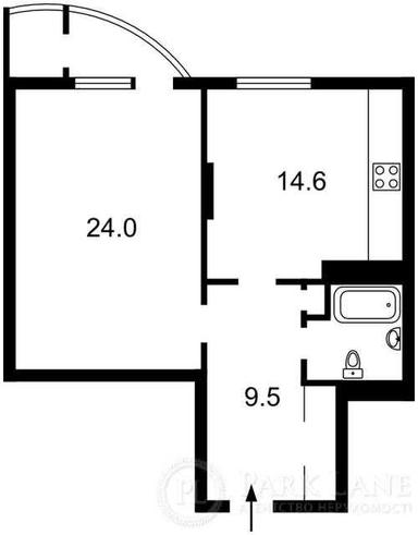 1-комнатная квартира по адресу бульвар Дружбы Народов (площадь 56 м²) - Atlanta.ua - фото 21