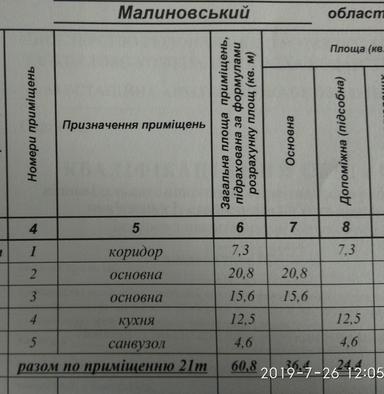 2-комнатная квартира по адресу ул. Танкистов (площадь 61 м²) - Atlanta.ua - фото 23