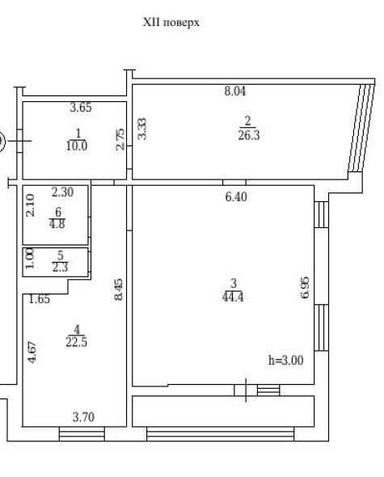 2-кімнатна квартира за адресою Куликове поле пл. (площа 117,7 м²) - Atlanta.ua - фото 37