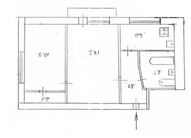 2-кімнатна квартира за адресою вул. Бандери Степана (площа 42,9 м²) - Atlanta.ua - фото 14