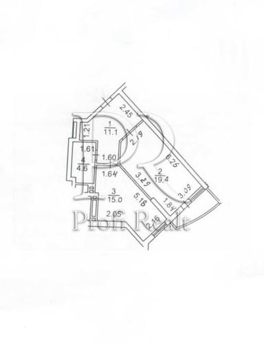 1-комнатная квартира по адресу (площадь 51 м²) - Atlanta.ua - фото 36