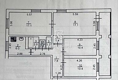 3-комнатная квартира по адресу (площадь 85,5 м²) - Atlanta.ua - фото 36