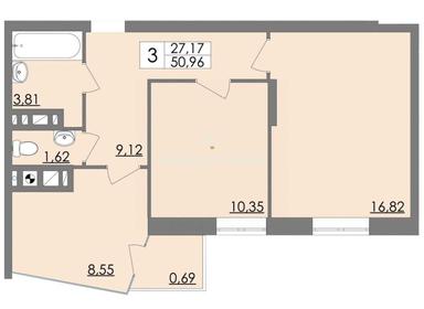 2-rooms apartment apartment by the address st. Pod Goloskom (area 51,0 m²) - Atlanta.ua - photo 18
