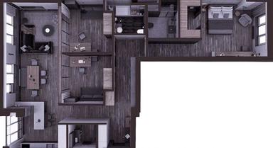 3-rooms apartment apartment by the address st. Bulvar Druzhby Narodov (area 129 m²) - Atlanta.ua - photo 37