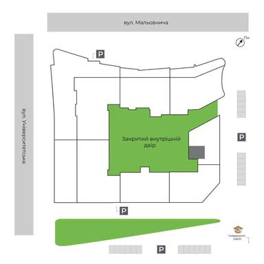 1-комнатная квартира по адресу Петефі Шандора пл. (площадь 40,2 м²) - Atlanta.ua - фото 10