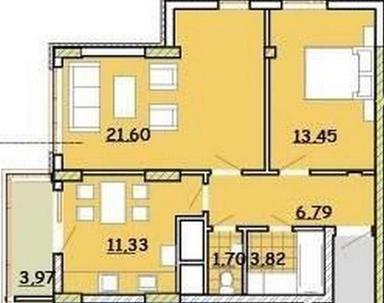 2-комнатная квартира по адресу Очеретяная ул. (площадь 62 м²) - Atlanta.ua - фото 18