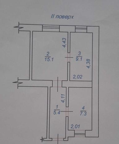 3-комнатная квартира по адресу (площадь 43 м²) - Atlanta.ua - фото 24