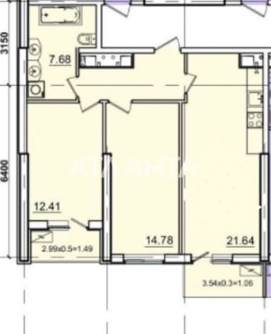 2-кімнатна квартира за адресою Куликове поле пл. (площа 67 м²) - Atlanta.ua - фото 28