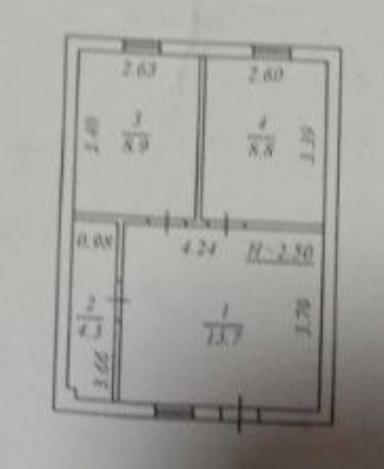 2-комнатная квартира по адресу ул. Бандеры Степана (площадь 37,7 м²) - Atlanta.ua - фото 25