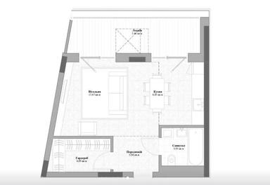 1-кімнатна квартира за адресою вул. Васильківська (площа 42,7 м²) - Atlanta.ua - фото 9