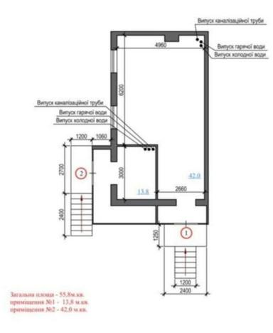 Комерційна нерухомість за адресою вул. Шухевича Романа (площа 43 м²) - Atlanta.ua - фото 7