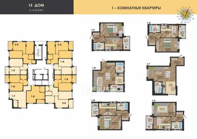 1-комнатная квартира по адресу ул. Проценко (площадь 38 м²) - Atlanta.ua - фото 19