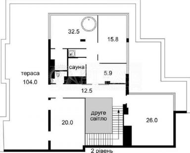 Багатокімнатна квартира за адресою бульвар Дружби Народів (площа 400 м²) - Atlanta.ua - фото 19