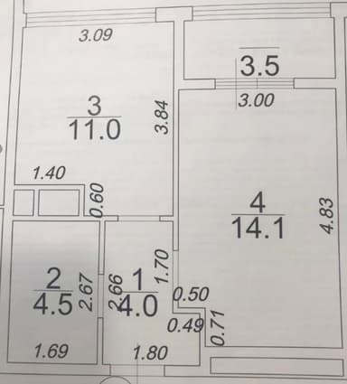 1-кімнатна квартира за адресою Куликове поле пл. (площа 37 м²) - Atlanta.ua - фото 20