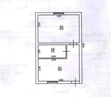 1-кімнатна квартира за адресою (площа 41 м²) - Atlanta.ua - фото 18