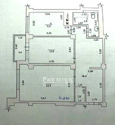 2-кімнатна квартира за адресою (площа 71 м²) - Atlanta.ua - фото 16