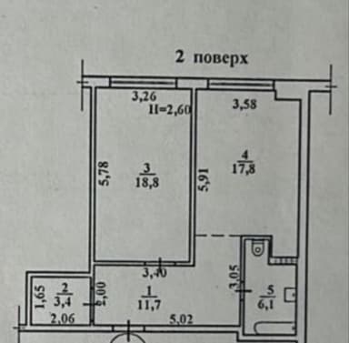 1-комнатная квартира по адресу Куликово поле пл. (площадь 57 м²) - Atlanta.ua - imageAlt 36