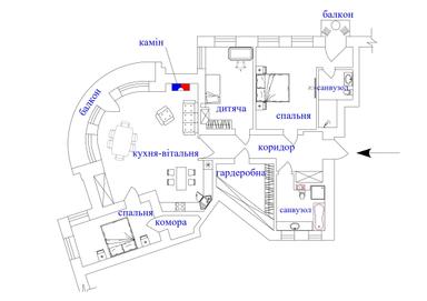 Багатокімнатна квартира за адресою вул. Грушевського (площа 154 м²) - Atlanta.ua - фото 26