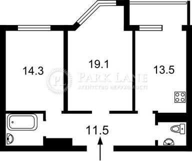 2-кімнатна квартира за адресою (площа 67 м²) - Atlanta.ua - фото 42