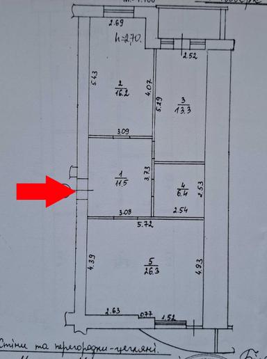 2-rooms apartment apartment by the address (area 77 m²) - Atlanta.ua - photo 37