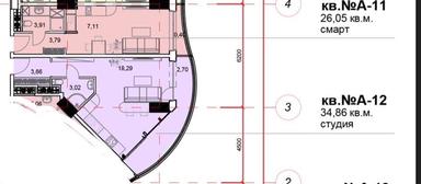 1-комнатная квартира по адресу ул. Аркадийское плато (площадь 34,9 м²) - Atlanta.ua - фото 11